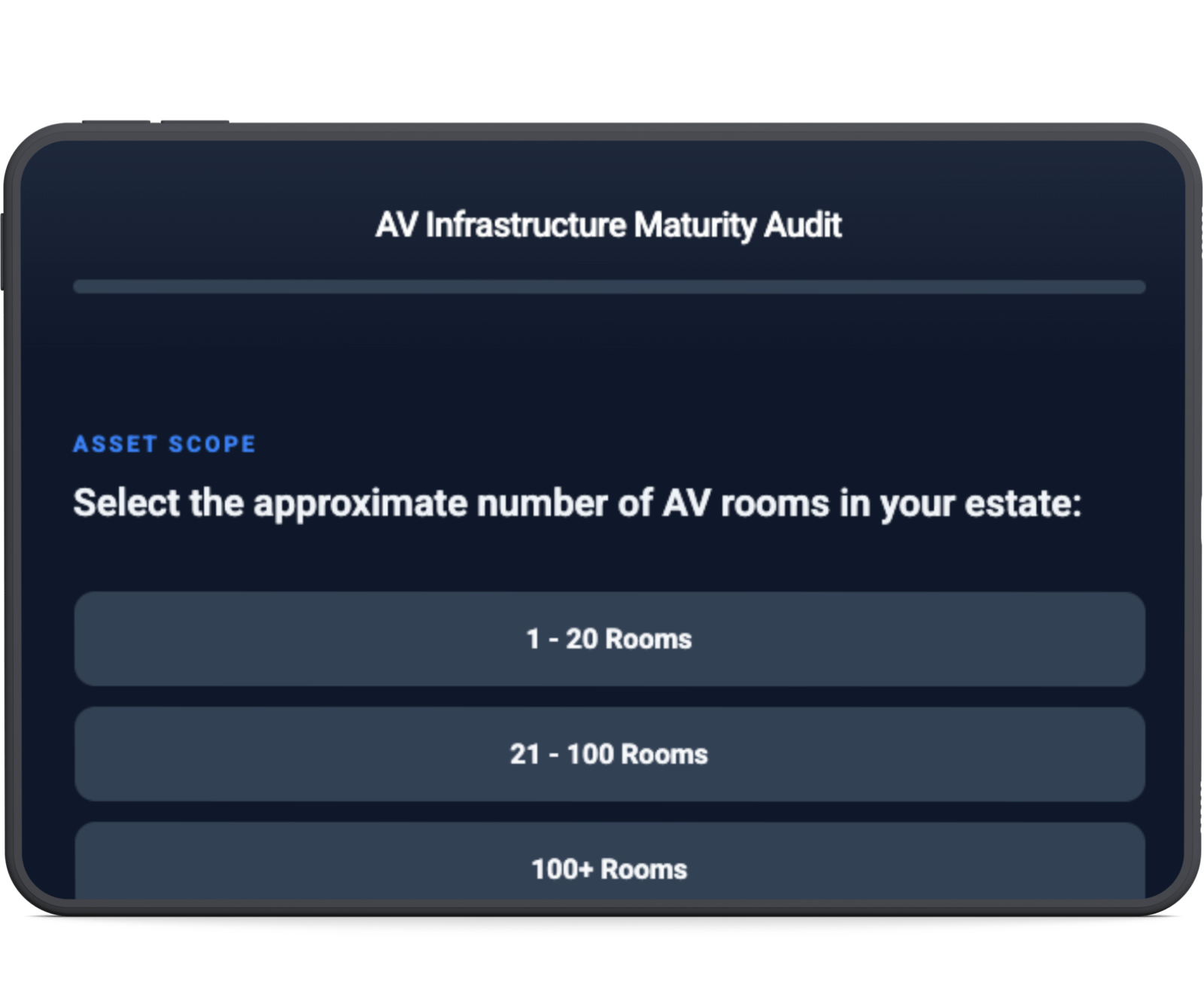 Infrastructure Audit