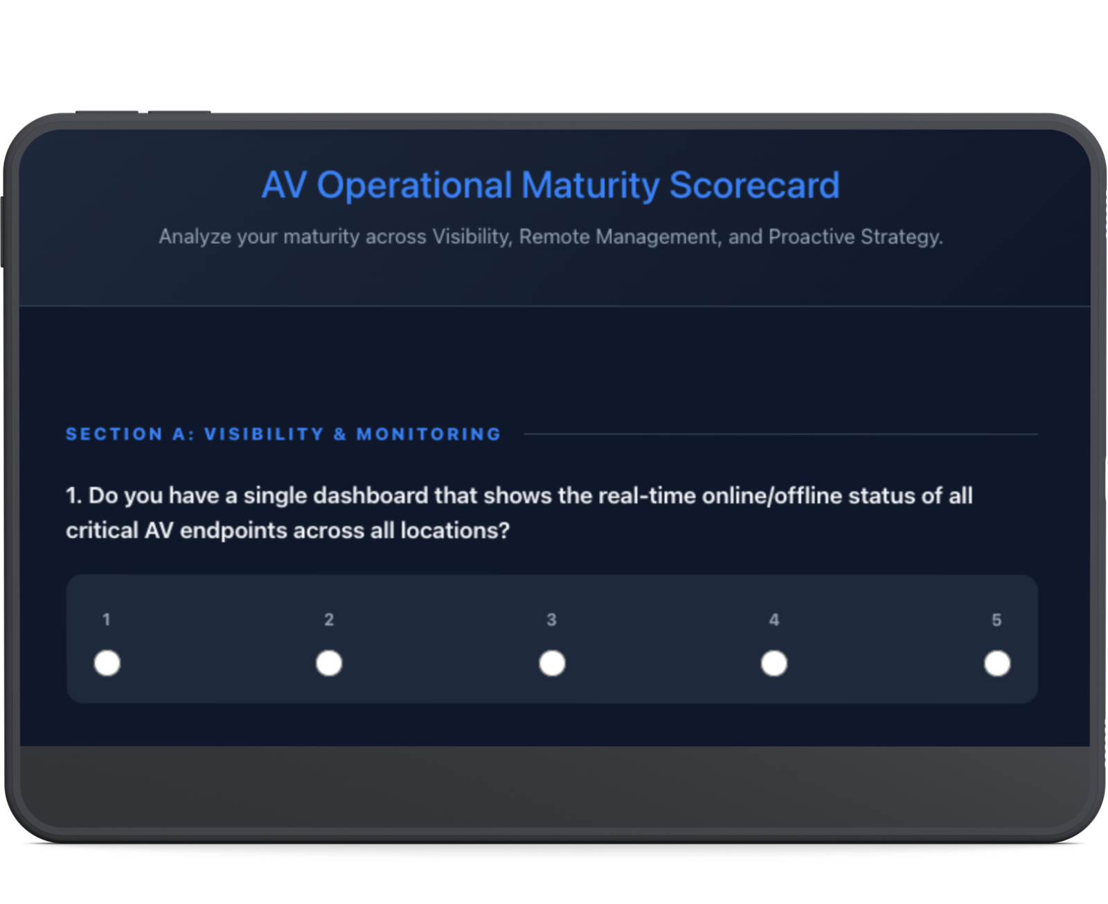 Operational Maturity