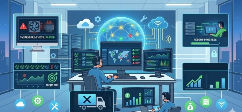 AV remote monitoring helps detect device faults and reduce unnecessary technician site visits.