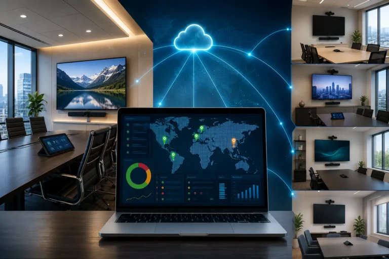 Corporate HQ vs. Branch Office: Why Multi-Site AV Visibility Matters