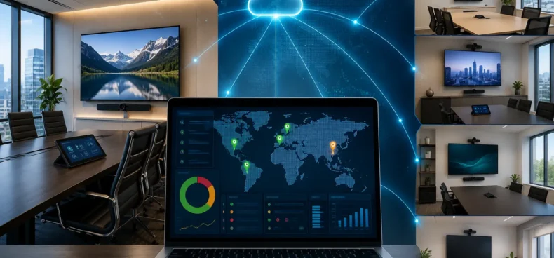 Multi-Site AV Visibility Across Corporate Headquarters and Branch Offices