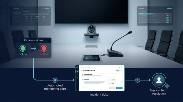 AV Monitoring + ServiceNow, Zendesk & ManageEngine: Automate AV Incident Tickets